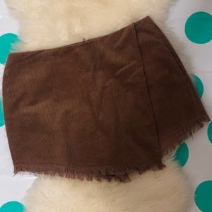 Corduroy Skort